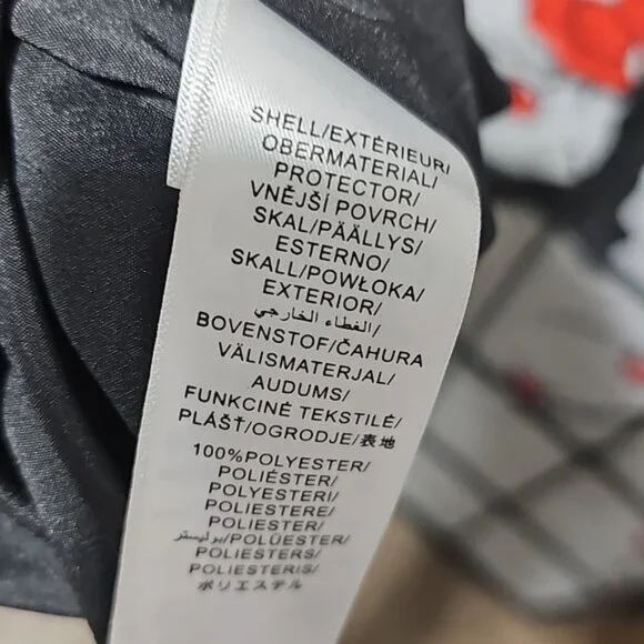 Liv Foster Mock Neck Sleeveless Midi Asymmetrical Fringe Crepe Dress Size 8 New - Picture 10 of 16